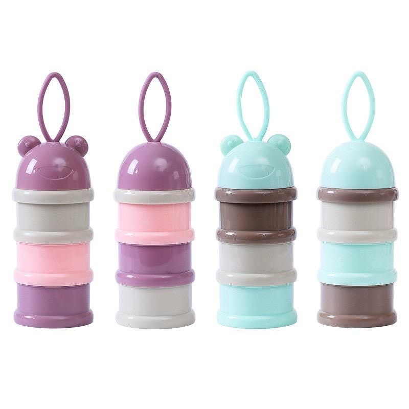 Milk Powder Container Kontainer Susu Bubuk Bayi 4 susun