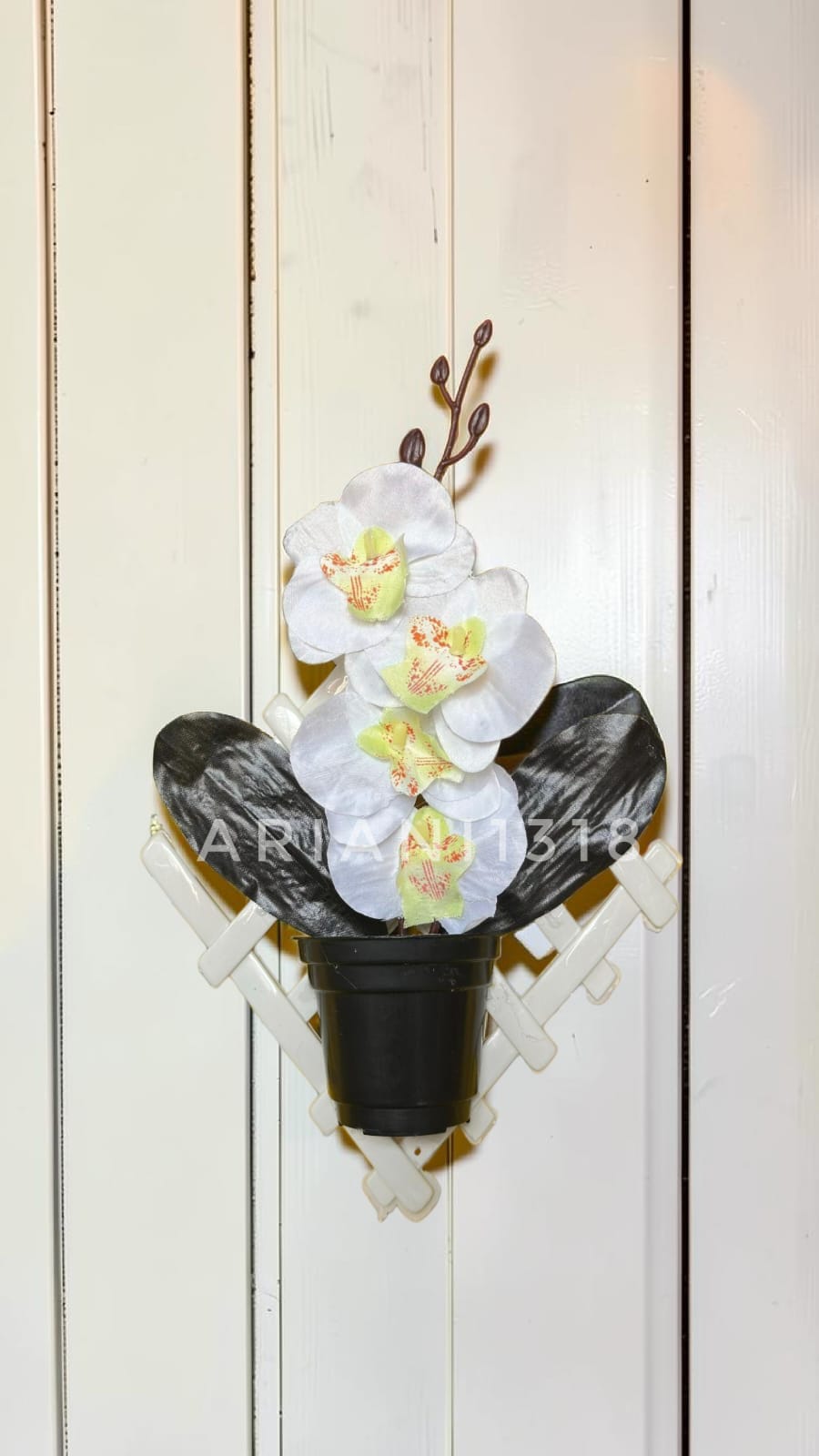 ARIANI1318 SET BUNGA ANGGREK DENGAN POT GANTUNG KOMBINASI