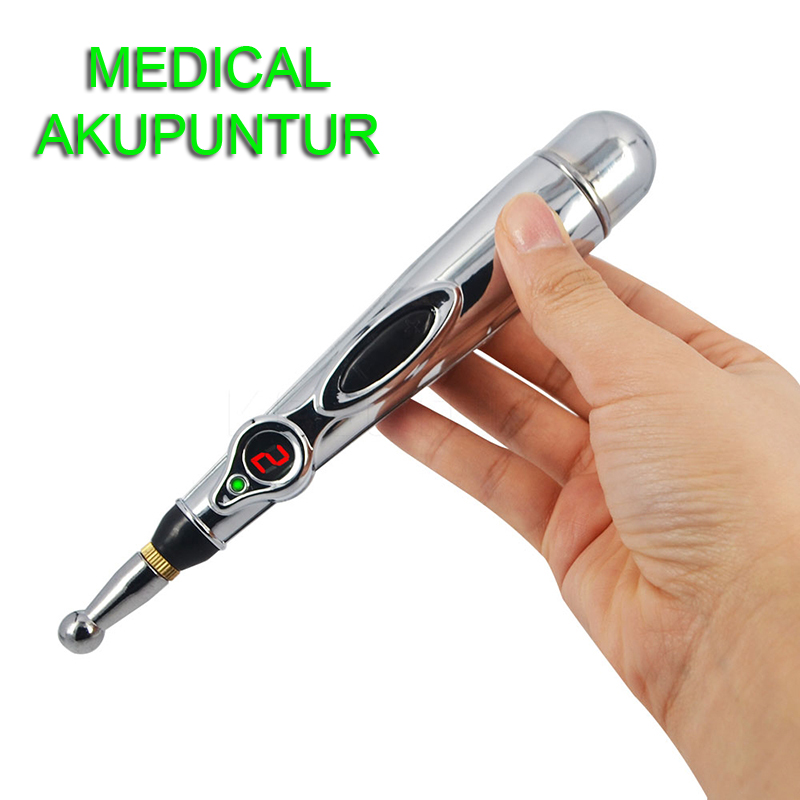 (BISA COD)PULPEN AKUPUNTUR LASER PENA PIJAT TERAPI REFLEKSI ELEKTRIK MASSAGE PEN LISTRIK MERIDIAN