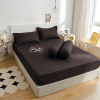 Tinggi 30: Sprei Fitted Single Hotel Microtencel Premium Gramasi 125 Double Karet Anti Geser