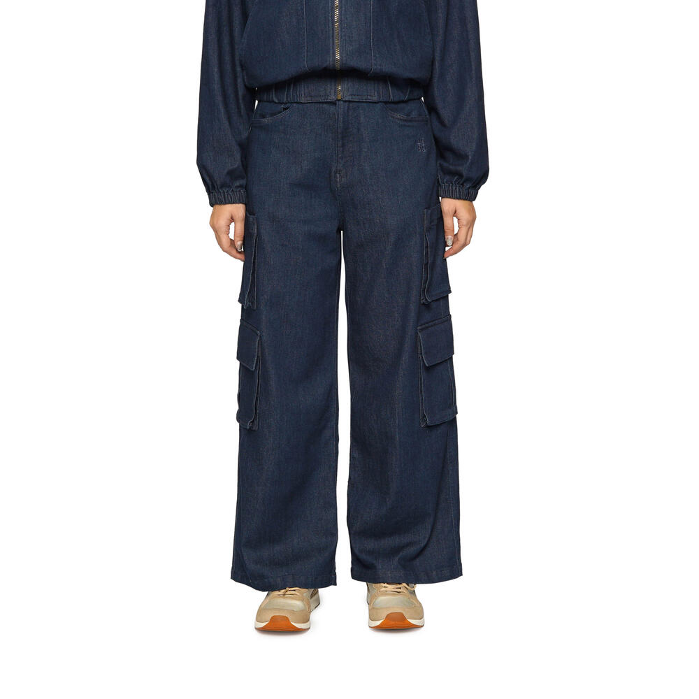 WS BREE DENIM CARGO PANTS (910010238)