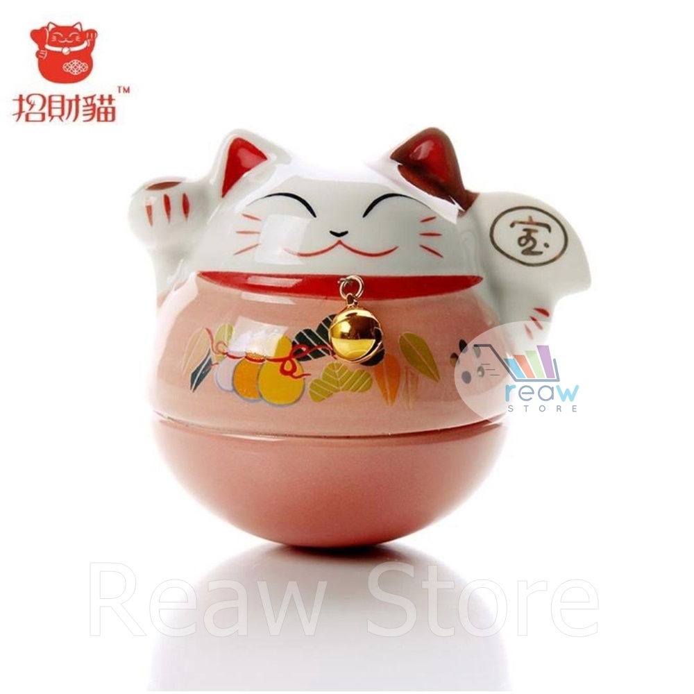 Hiasan Dekorasi Pajangan Lucky Cat Kucing Hoki Manski Neko Fuk Imlek Sincia