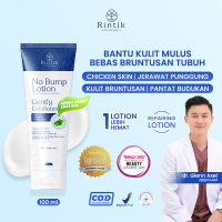 Rintik Skincare - No Bump Lotion/Lotion 100ML | Bantu Hilangkan Kulit Bruntusan Chicken Skin Jerawat Badan &  Pantat Budukan | BPOM | Halal