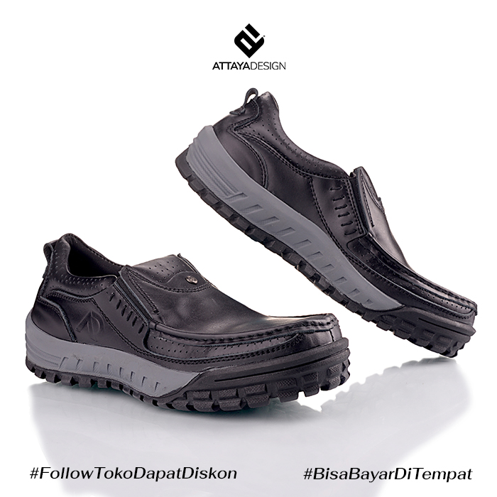 SEPATU KASUAL PRIA KULIT ASLI BERKUALITAS HARGA MURAH MODEL SELOP GR4 - ATTAYA DESIGN sepatu kasual pria kulit asli berkualitas model selop gr4 – attaya design