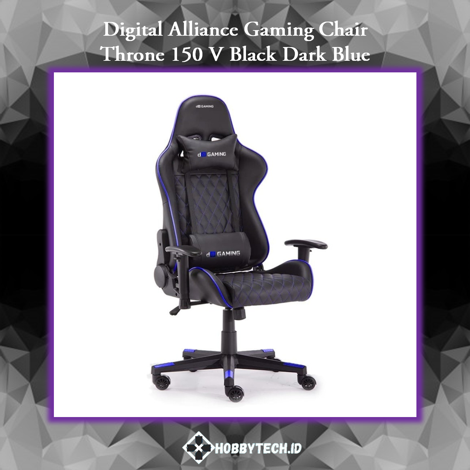 Digital Alliance Gaming Chair Throne 150 V Black Dark Blue
