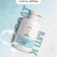 [2pcs] CINDYNAL Refill Goat Milk Body Wash Niacinamide / Sabun Cair Susu Kambing Moisturizing Brightening Smooth Skin Kemasan Isi Ulang 500ML + 500ML