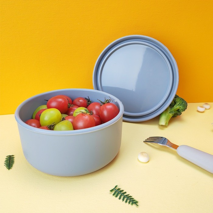Keola Silicone Food Storage Container 750ml - Peralatan Makan Anak