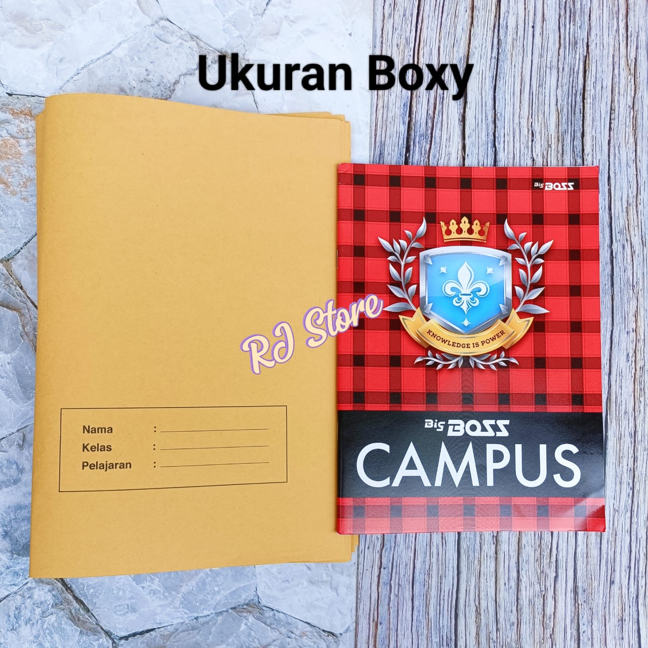 PROMO 20 PCS SAMPUL BUKU COKLAT UKRAN BOXY / SAMPUL BUKU UKURAN BIGBOS / SAMPUL BUKU UKURAN BESAR ISI 20 / 10 /