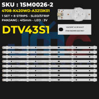 Backlight TV DAEWOO 43 Inch DTV43S1 DTV 43S1 4708-K420WD-A3213K01