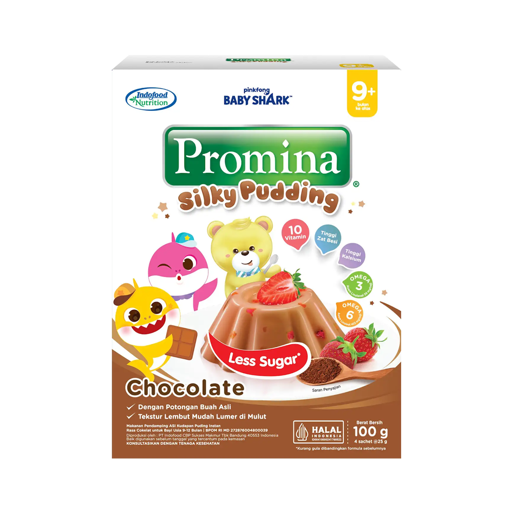 Promina Silky Puding Cokelat 100gr