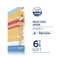 Oral-B Sikat Gigi Stages 1 (PAKET ISI 6)