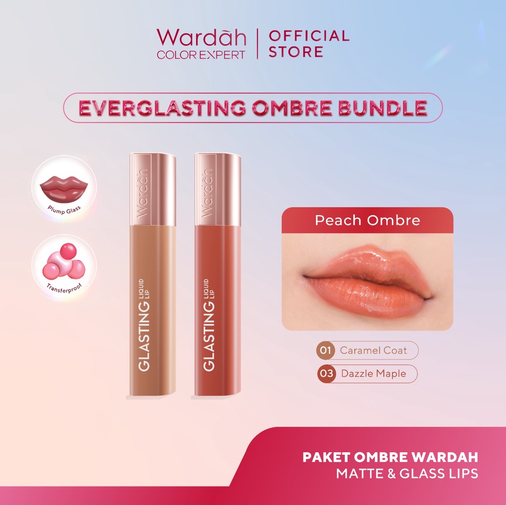 Wardah Glasting Liquid Lip