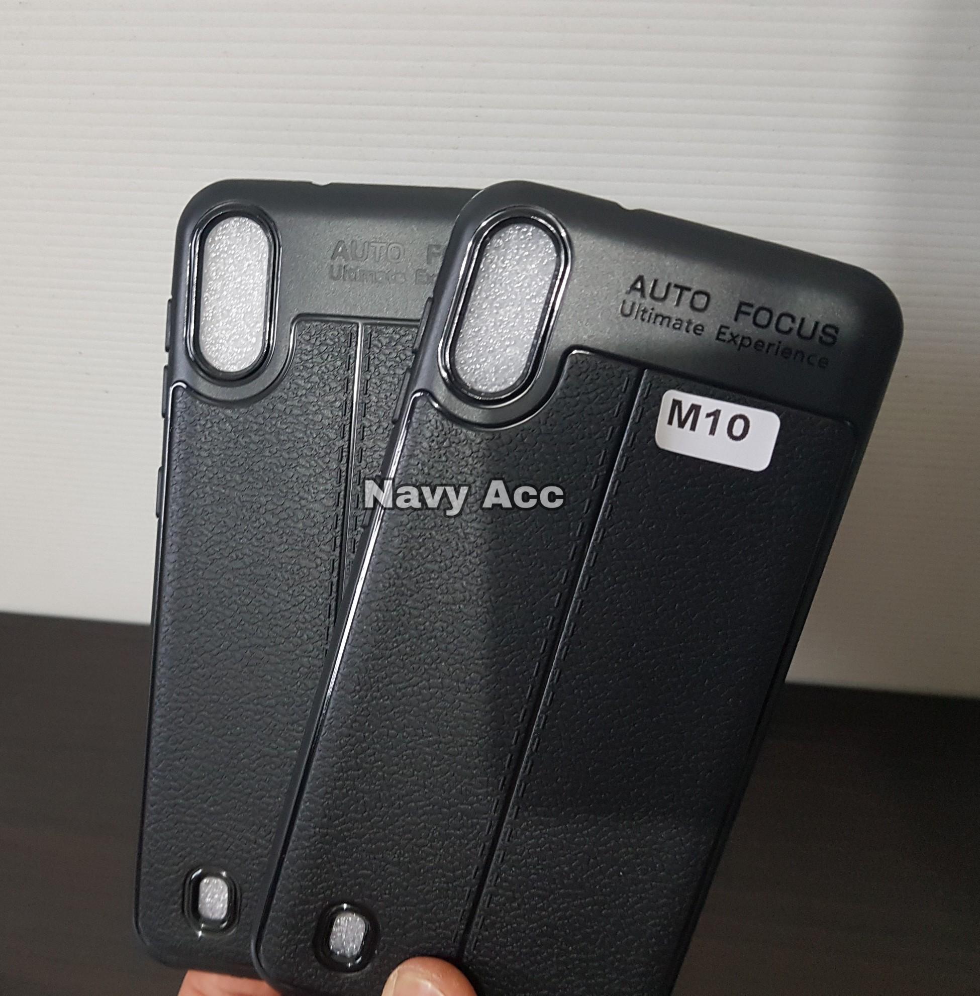 Case Samsung M10 - Softcase Auto Focus Leather Case Samsung M10