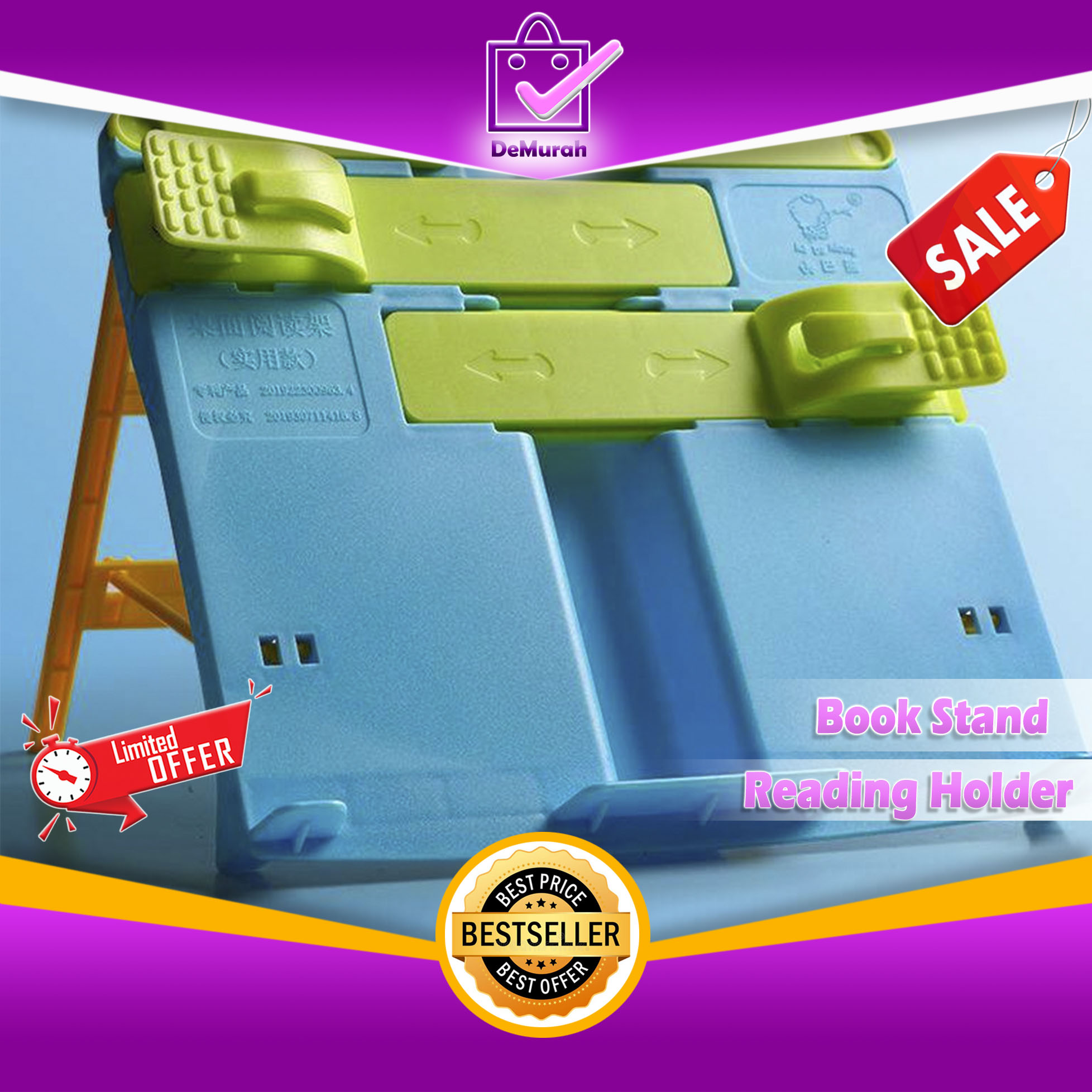 Book Stand Reading Holder Penyangga Buku Untuk Membaca / Tablet A011 - BIG PLAZA