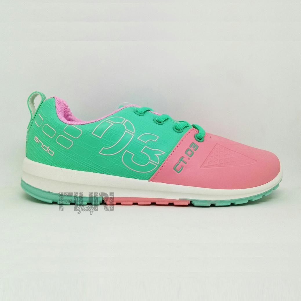 FIURI - Ando Original - CT 03 - Ungu Pink - Pink Tosca - All Pink - Sepatu Olah Raga Wanita - Sepatu Lari Wanita - Sneakers Jogging Kuliah Sekolah Senam Januari 2019 - 3 FIURI - Ando Original - CT 03 - Ungu Pink - Pink Tosca - All Pink - Sepatu Olah Raga Wanita - Sepatu Lari Wanita - Sneakers Jogging Kuliah Sekolah Senam - 3