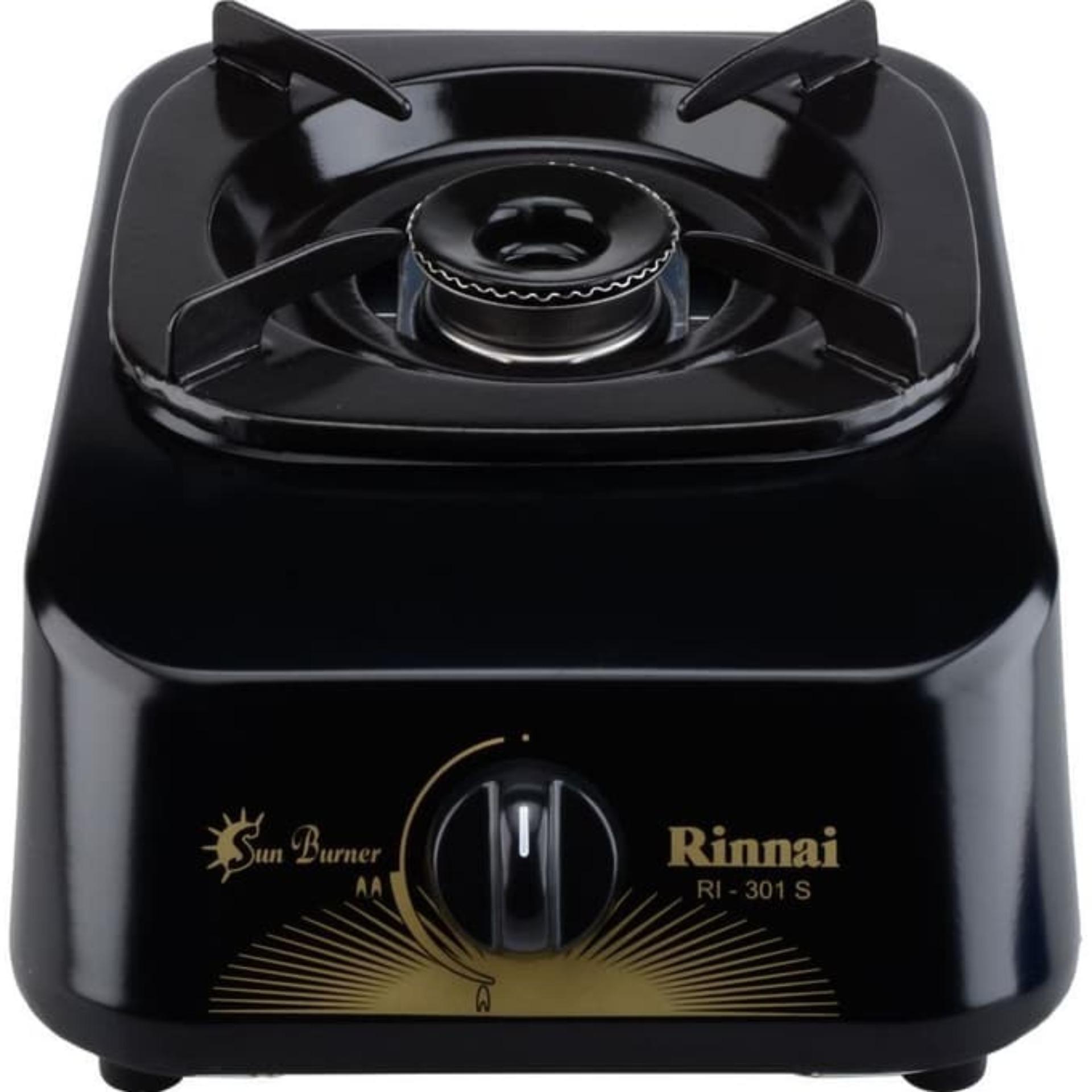 Rinnai Kompor Gas 1 Tungku Teknologi Sun Burner - RI301S - FREE ONGKIR Jabodetabek