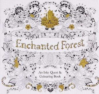 Yingwei Coloring Book Enchanted Forest 24 Pages English