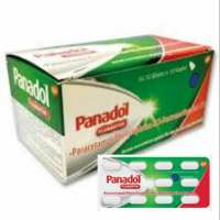 Herbal mari sehat Panadol Hijau Flu & Batuk 1 Box isi 10 Blister