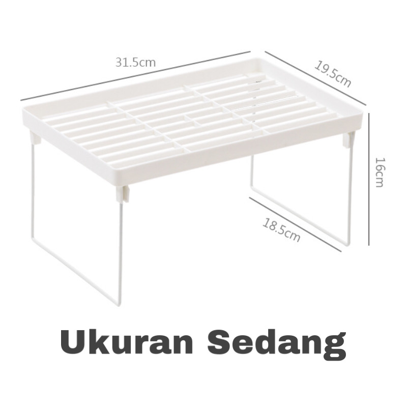 Mainland Rak Meja Stationery Desktop Storage Rak Lipat Penyimpanan Buku ATK Meja Kantor HRM311