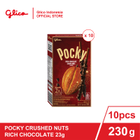 [ISI 10 PCS] Pocky Premium High Cacao Crushed Nibs Id 23g