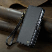 Casing hp Samsung z fold 6 Caseme C22 Slot kartu Cover Leather Wallet Case