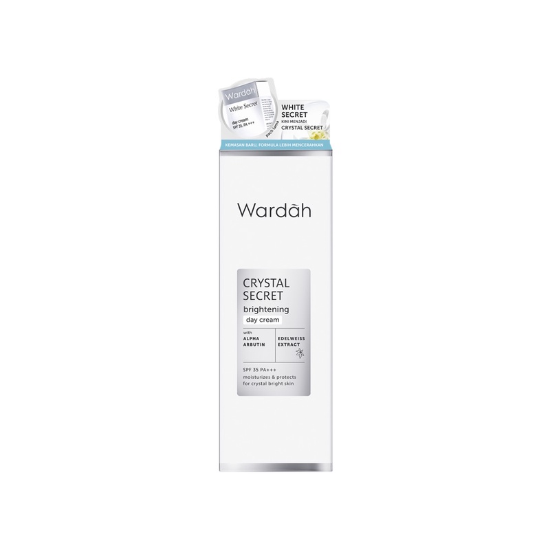 [Original 100%] Wardah Crystal Secret Brightening Day Cream 15ml