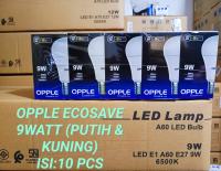 Opple Lampu Led Bulb 5W 7W 9W 12W 14W Bolham Isi 10Pcs Putih Kuning