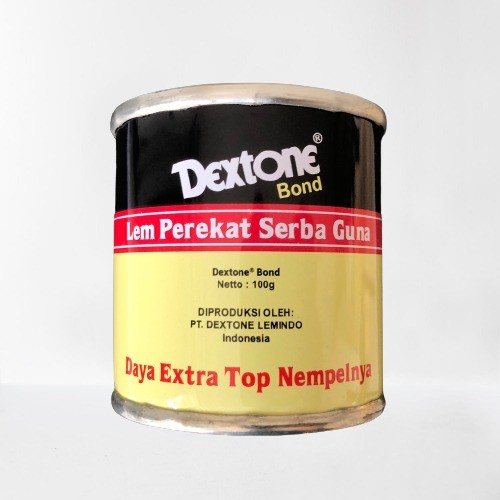 DEXTONE BOND KALENG (101)100 Gr Lem Perekat Serba Guna Aibon Karet Tambal