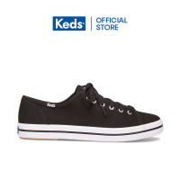 Keds Sepatu Wanita Kickstart Seasonal Solid Black-WF54684