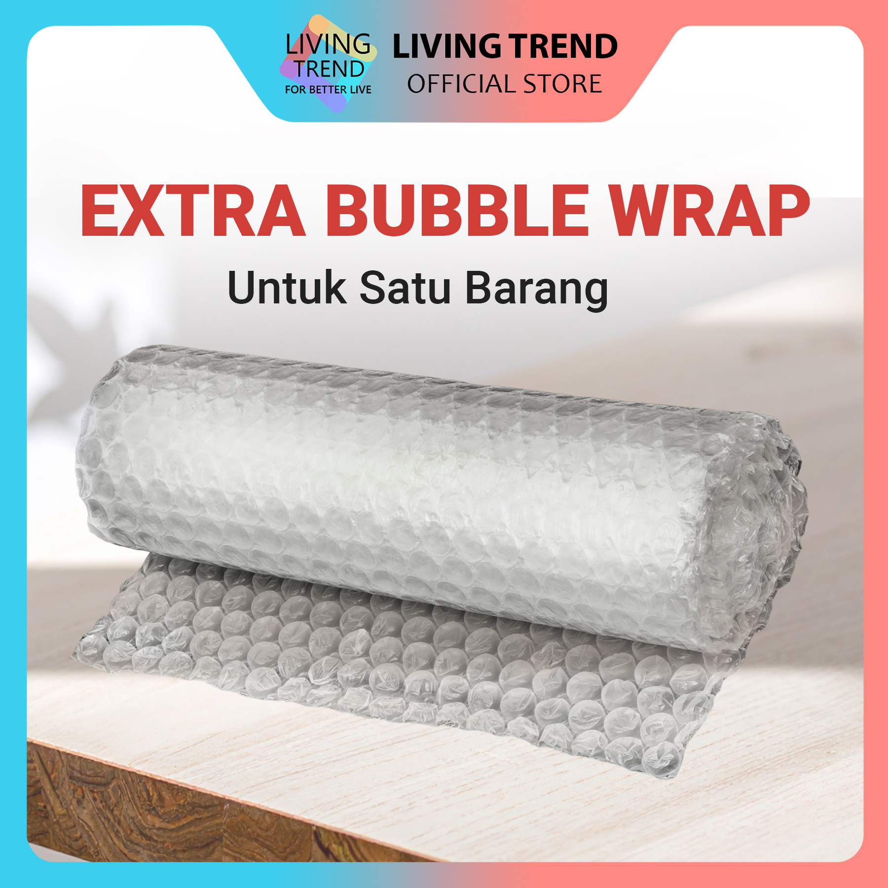 Extra Bubble Wrap Untuk Per Pcs Barang