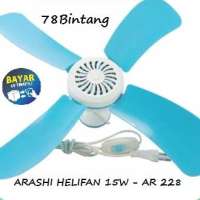 78Bintang Arashi Helifan 15W AR-28 - Kipas Angin Gantung 15 Watt - Kipas Angin