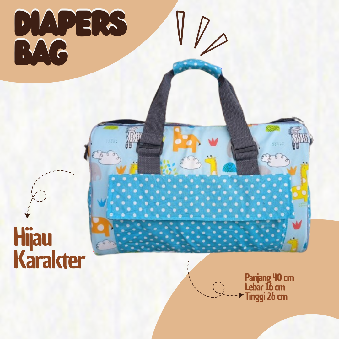 Diaper Bag Tas Bayi Multifungsi Ukuran Besar Tas Bayi Melahirkan