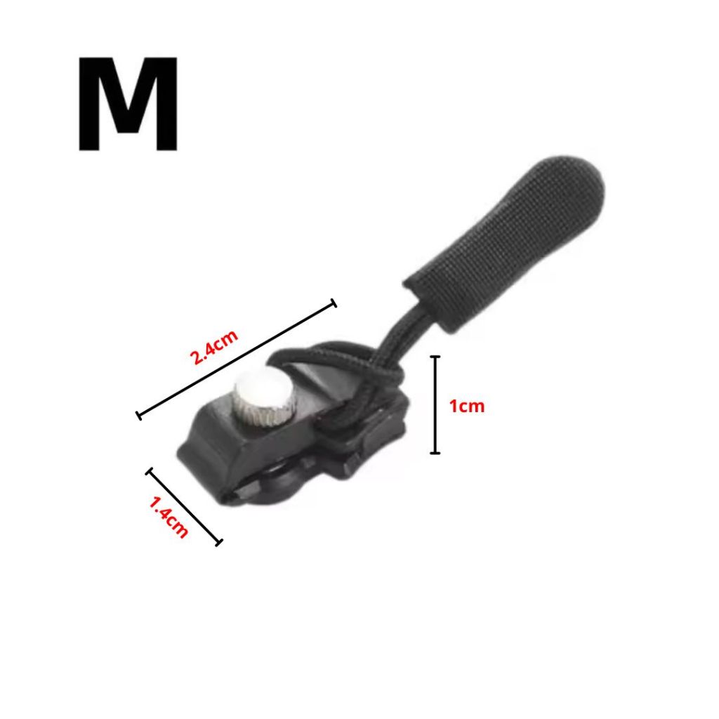 Ritsleting Pengganti Zipper universal Penarik ritsleting pengganti penarik ritsleting cocok untuk berbagai produk ritsleting Dapat Dilepas Pengganti Penarik Ritsleting Aksesori Fashion Uniseks SPM