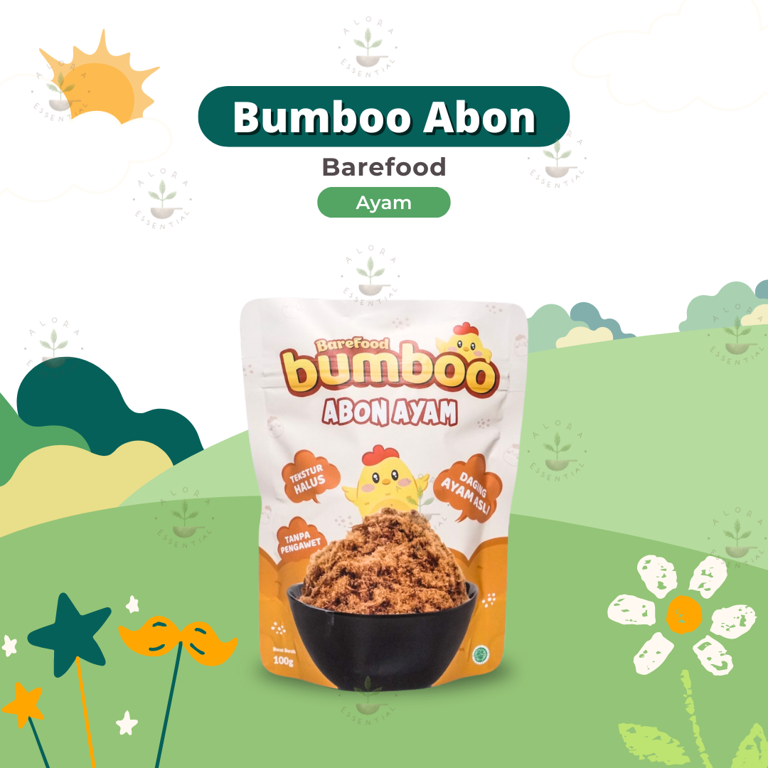 Barefood Bumboo Abon MPASI tanpa MSG & Pengawet - Abon MPASI Bumboo