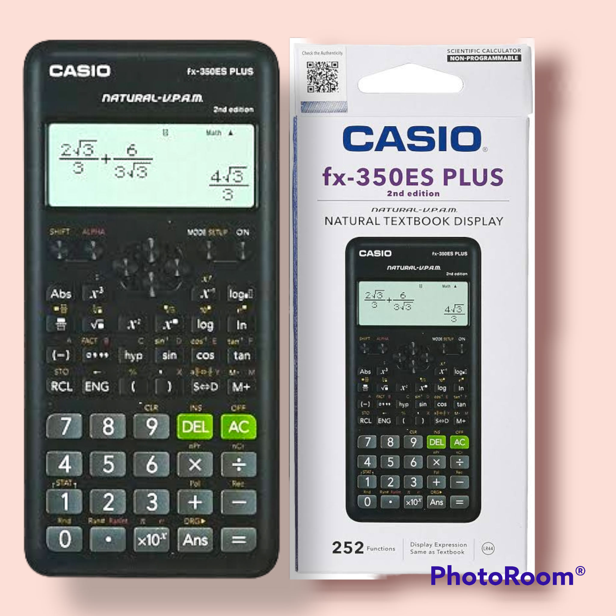 Kalkulator / Calculator Casio Scientific ilmiah FX-350ES PLUS Kalkulator Casio fx-350es plus