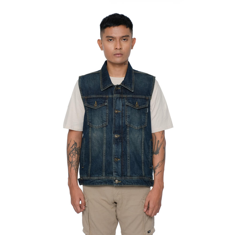 HURTLE VEST DENIM (910010861)