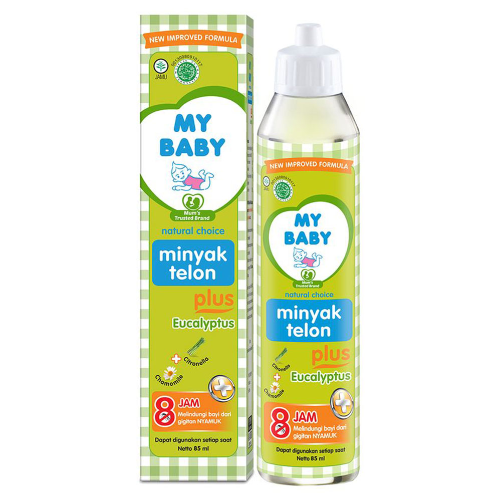 My Baby Minyak Telon Plus 90ml EXPD 2027 | Aroma Eucalyptus