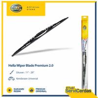 Wiper Mobil Hella Blade Premium 2.0 [BARU] semua tipe (uk. 12″-28″) per pcs