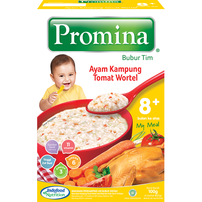 Promina BTI Ayam Kampung Tomat Wortel Box 100 g