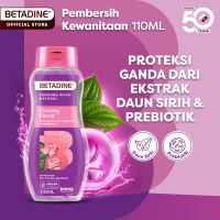 BETADINE WASH SIRIH FIRMING FLORAL Pembersih Kewanitaan 110ml - Feminine Wash dengan Ekstrak Daun Sirih & Prebiotik – Membantu Mengurangi Bau Tidak Sedap Menjaga Kesegaran pH Seimbang Perawatan Area Kewanitaan Sehari-hari