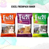 MAKANAN KUCING KERING PREMIUM EXCEL FRESHPACK 500gr