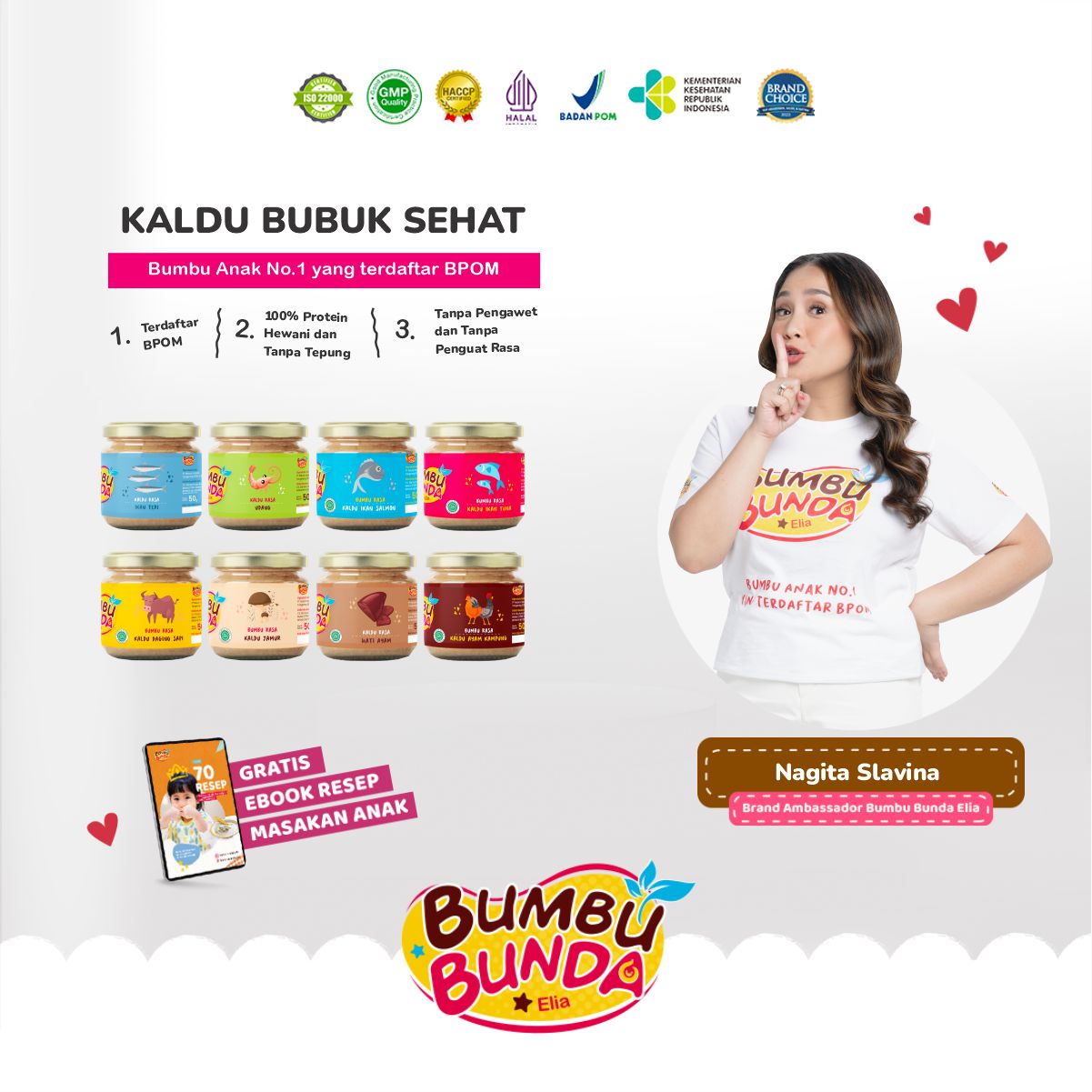 Bumbu Bunda Elia Kaldu MPASI / Kaldu Anak / Kaldu Bayi Non Gula Garam / Kaldu Non MSG / Kaldu Organik/ Kaldu Ayam Kampung Kaldu Sapi Kaldu Salmon Kaldu Jamur Kaldu Tuna Kaldu Udang Kaldu Teri Kaldu Hati Ayam