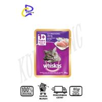 WHISKAS POUCH 80gr - makanan kucing