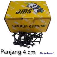 Baut Sekrup Skrup Gypsum 4 Cm 1 Dus Super Tajam