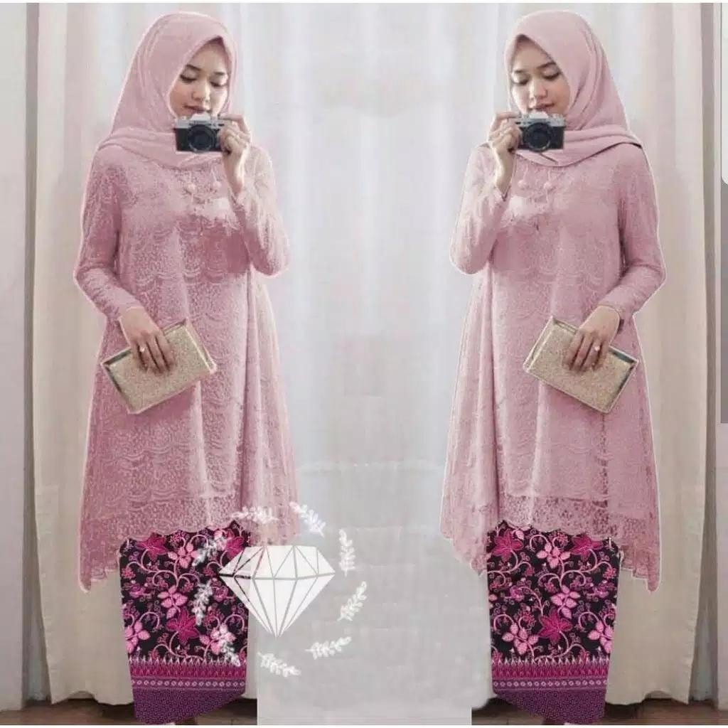 TG Set Setelan Baju Kebaya batik pesta modern brukat brokat + rok batik bisa jumbo xl gamis pesta kondangan terbaru 2019 wisuda remaja muslimah muslim wanita termurah besar big jumbo xl xxl ihadelina tg set setelan baju kebaya batik pesta modern brukat brokat + rok batik bisa jumbo xl gamis pesta kondangan wisuda remaja muslimah muslim wanita besar big jumbo xl xxl ihadelina