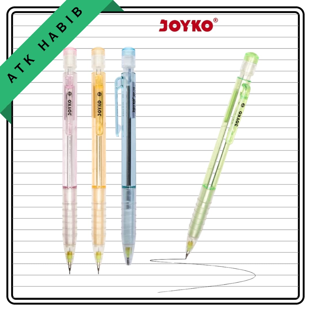 Mechanical Pencil Pensil Mekanik Joyko MP-15 0.5 mm