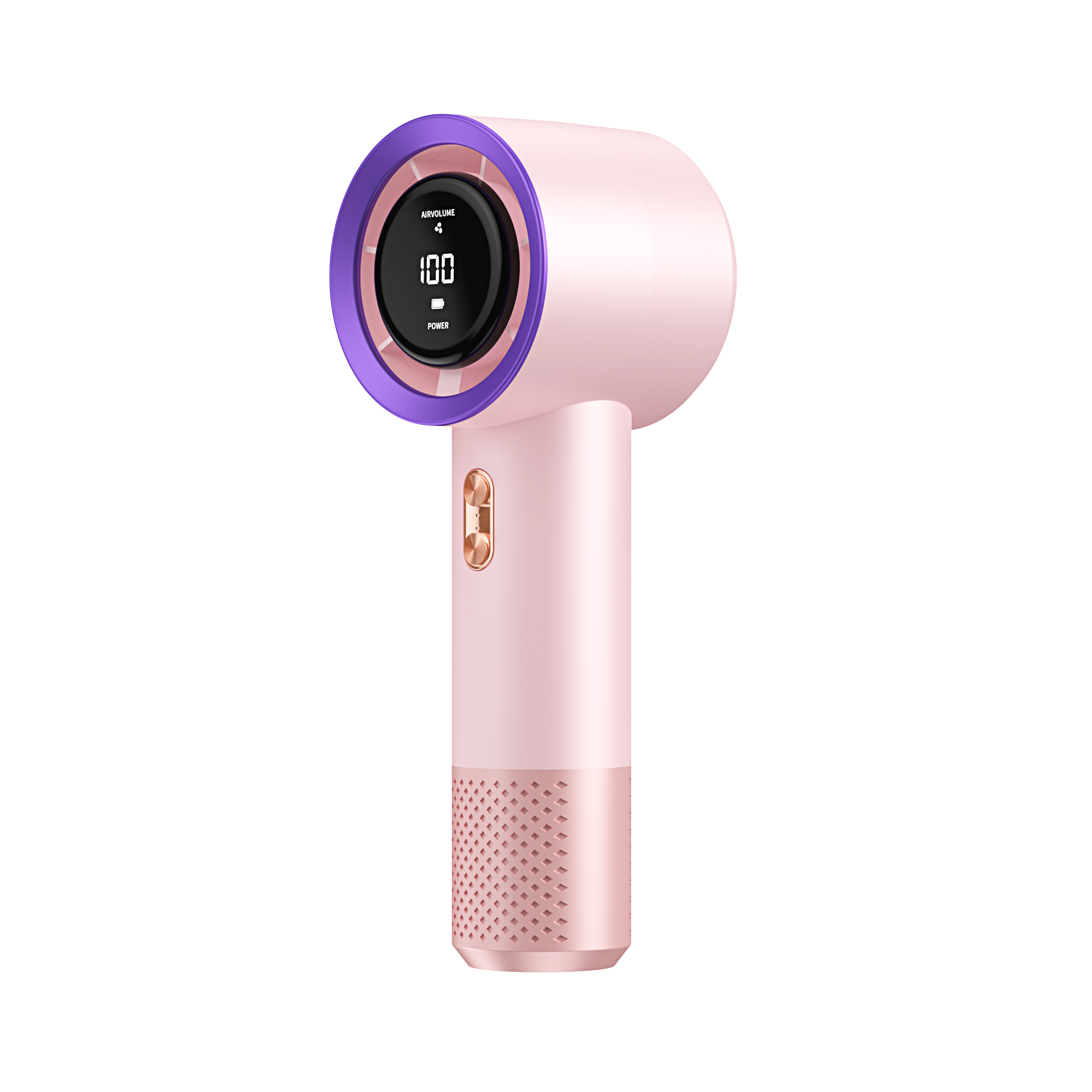 GROTIC Kipas Angin Mini Turbo T13 Mini Fan Portable 199 Speed LED Display
