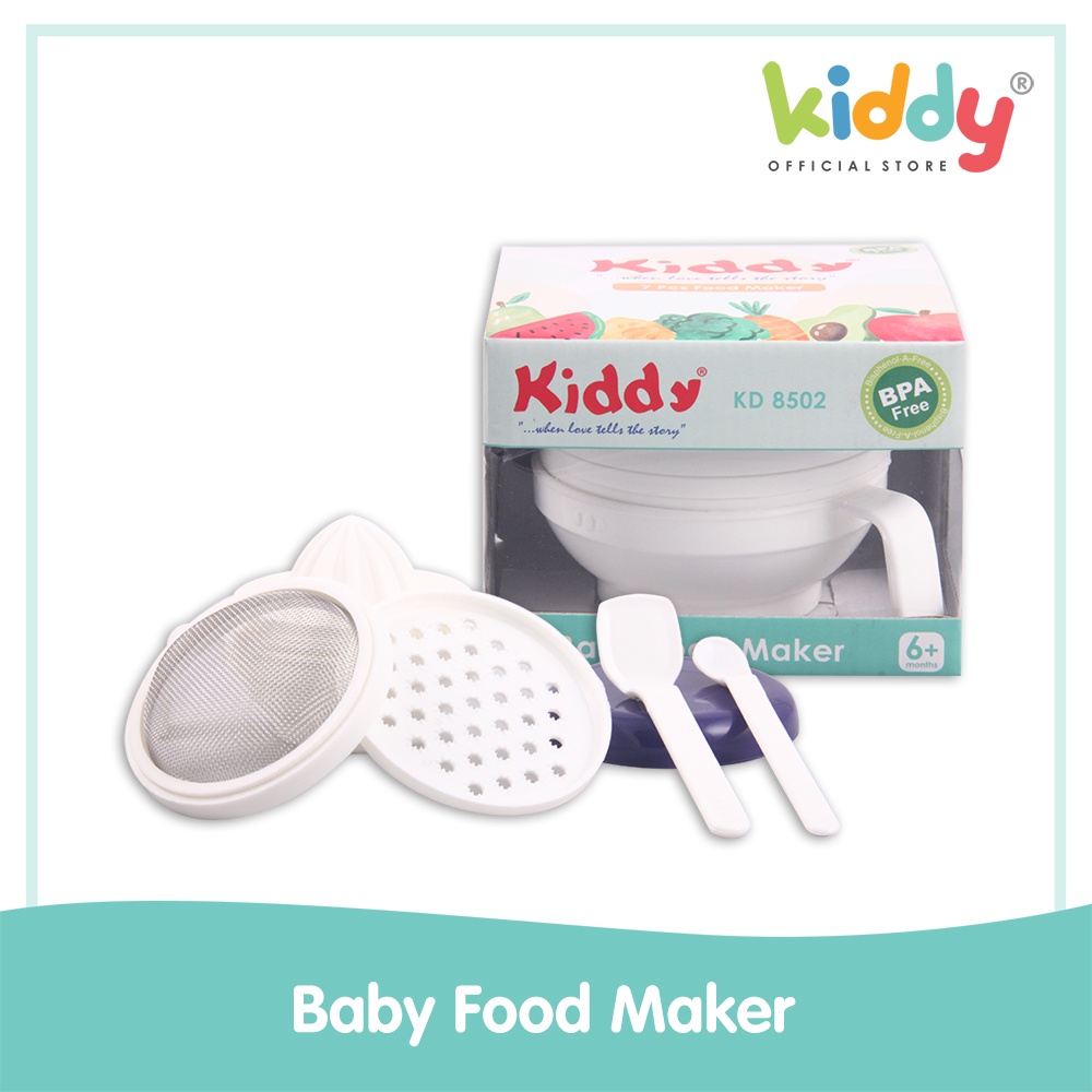 KIDDY FOOD MAKER SET BABY 8502/ Alat MPASI Bayi