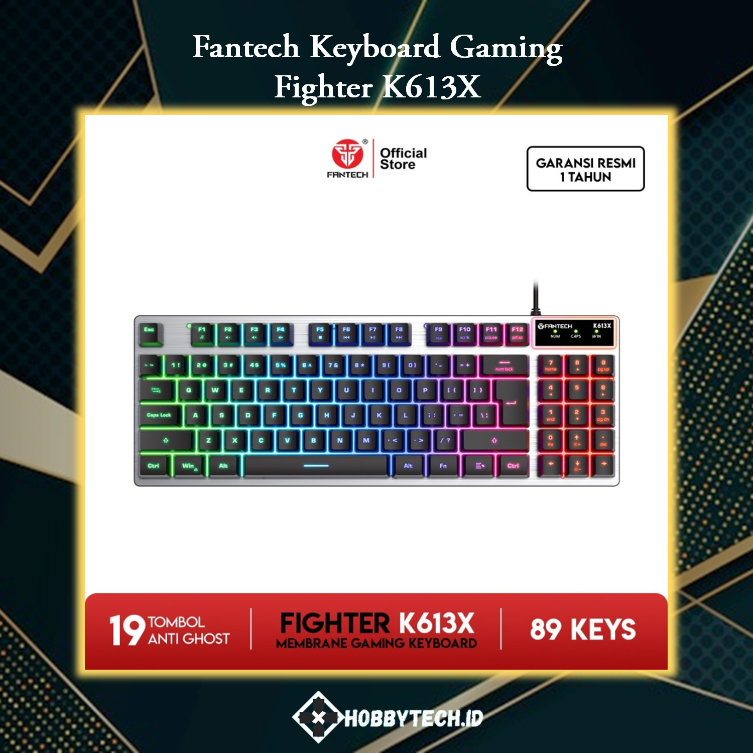 Fantech FIGHTER K613X Keyboard Gaming Membrane