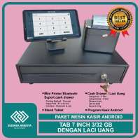 Paket Mesin POS Kasir Android Tablet/Tab7 inch - SIAP PAKAI